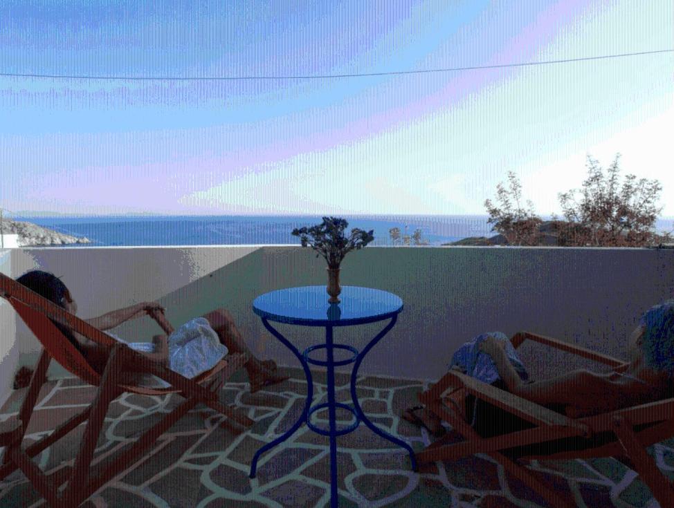 Apartamento Blue Sky Chora de Ios Exterior foto