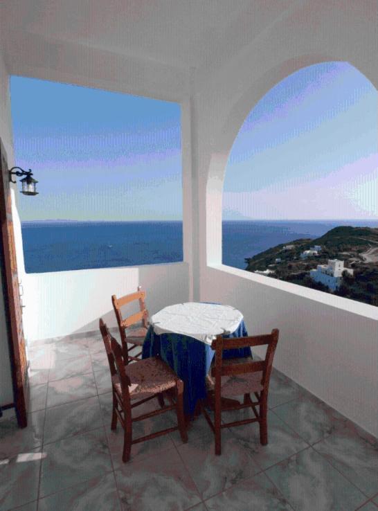 Apartamento Blue Sky Chora de Ios Exterior foto